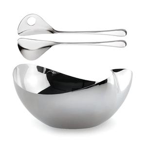 Bol à sel en acier inoxydable Antique avec support en bois artisanat meilleure qualité bol à sucre et à sel en acier inoxydable - Product Image 2