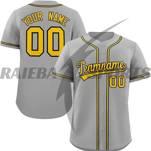 Ensemble de maillots de baseball personnalisés par sublimation pour jeunes 2026 – Tenue de sport respirante de haute qualité pour équipes, avec nom et numéro du joueur - Product Image 5