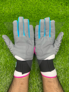 ถุงมือตีเบสบอลแบบยาวสำหรับผู้ชายถุงมือซอฟท์บอลหนังแท้ - Product Image 2