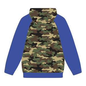 Sudadera con Capucha de Manga Raglán Camo Zeta Phi Beta Soror, Inspirada en los Fundadores de 1920, Hermandad Griega, Ropa Premium para Mujeres Elegantes - Product Image 6