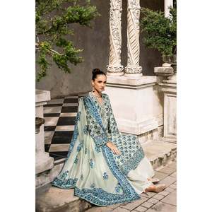Conjunto Formal de Camisa Thimbles y Dupatta - Product Image 4