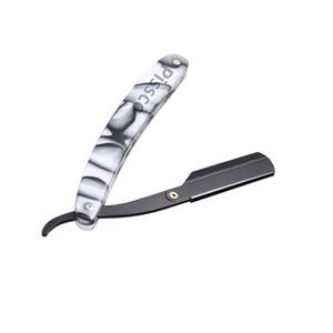 Couteau à raser pliable en acier inoxydable, rasoir de barbier pour la coupe de cheveux, lame interchangeable, rasoir pliable personnalisé en acier inoxydable, rasoir droit - Product Image 6