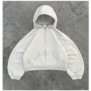 Approvisionnement direct d'usine personnalisé 100% coton sweat à capuche en éponge française hommes surdimensionné Boxy Fit sweat à capuche et pantalons de survêtement ensemble survêtements d'hiver - Product Image 2