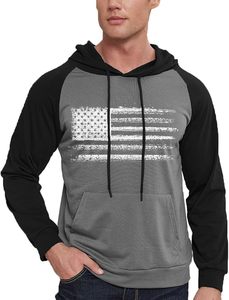 Sudadera con Capucha para Hombre, 100% Algodón, Estilo Casual, con Bolsillo Frontal, Logotipo Personalizado, Talla Grande, Transpirable - Product Image 3