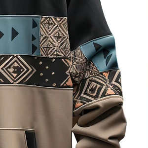 Sudaderas con capucha cómodas para hombre de alta calidad con logotipo personalizado Ropa de invierno con diseño de logotipo frontal con cuello con capucha - Product Image 5