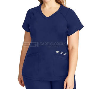 Chaqueta de Enfermería de Algodón Cómoda, Uniforme Médico de Verano para Mujer, Traje de Hospital de Punto Cómodo para Profesionales Médicos - Product Image 3
