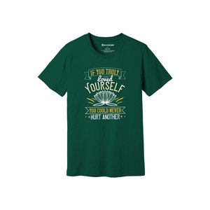 Camiseta informal de algodón 100% con impresión de temas de Buda en 3D, 12 opciones de color, 160-180, colocación de diseño personalizable GSM pesado - Product Image 2