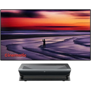 โปรเจคเตอร์เลเซอร์ AWOL Vision LTV-3500 Pro 4K RGB ความสว่าง 3000 ลูเมน XPR พร้อมจอฉายภาพแบบ ALR-C150 แบบติดตั้งถาวร - Product Image 1