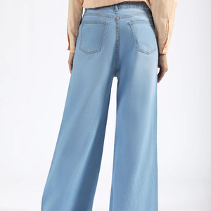 Wholesale denim baggy Customized Jean <b>girlfriend</b> Ripped oversize Jeans Pant women Denim Pants Print Streetwear - Product Image 4