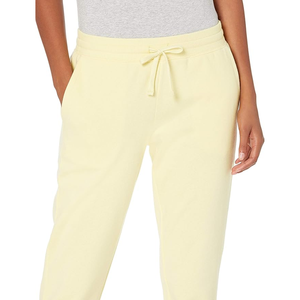 Pantalon en molleton pour femmes avec logo personnalisé Tissu en toile Style avant plat pour l'hiver Prix très raisonnable - Product Image 3