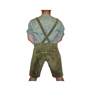 Pantalones Cortos de Cuero Bávaro para Hombre, Estilo Casual, Antiarrugas, con Logotipos Vintage, Tallas XS a 6XL, Estilo Oktoberfest - Product Image 5