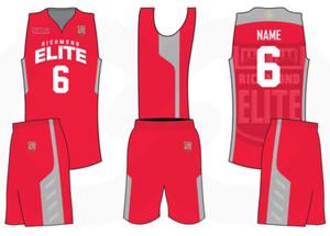 Uniformes de basket-ball pour jeunes de haute qualité personnalisés, maillots de basket-ball de compétition professionnels, impression numérique sur des chemises en mesh - Product Image 6
