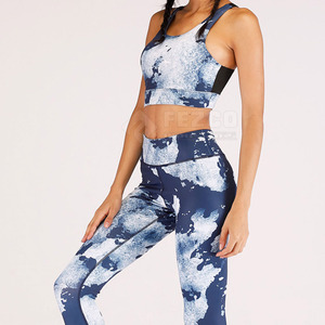 ชุดโยคะ MOQ ต่ำขนาดใหญ่พิเศษสำหรับผู้หญิงสวมใส่สบายสวมใส่ง่ายมีในสต็อก - Product Image 4