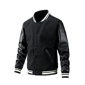 Varsity <b>Jackets</b> <b>Men</b> Custom Logo Wool Varsity Custom <b>Jackets</b> <b>Men</b> Blank <b>Long</b> Sleeve Varsity <b>Jacket</b> - Product Image 4