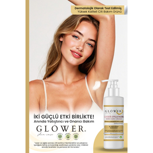 Crema para después del depilado láser y depilación con cera - Previene manchas y reduce la irritación 250ml - Product Image 1