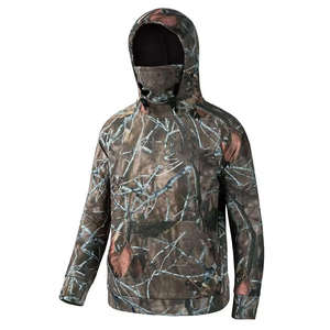 UPF50 + Protection solaire vêtements de sport pêche à capuche Sublimation imprimé OEM Service Design Performance personnalisée à manches longues - Product Image 4