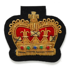 Écussons brodés faits main personnalisés à faible MOQ avec tissu en toile et décoration en dentelle, forme d'étoile, badges à coudre sur les vêtements - Product Image 5