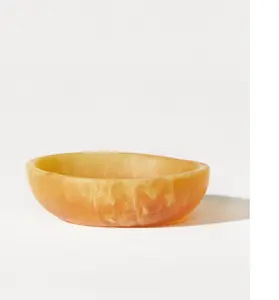 Bol à salade en résine pour cuisine et table Nouveau design Bol de service en résine Fait à la main Maison et jardin Vaisselle Bols Personnalisation - Product Image 1