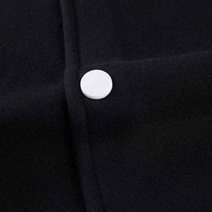 <b>Men's</b> Lightweight Breathable <b>Canvas</b> Varsity <b>Jackets</b> High Street Style Full Sleeves College Baseball <b>Jacket</b> with Embroidery - Product Image 4