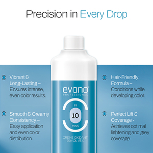 Evano Chuyên Nghiệp 500Ml Tóc Colour Phát Triển Cho Nam Giới Và Phụ Nữ 10 Phút Kem Công Thức Cho Màu Tóc - Product Image 6