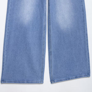 Mujeres 2025 verano nuevo diseño de moda elegante sentido de la calle Trendiness Jeans Vintage cintura alta pantalones de mezclilla femeninos - Product Image 4