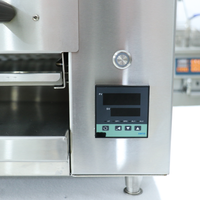 Grill salamandre infrarouge à haute température commercial HELAXEN, cuisson rapide, économie d'énergie, équipement commercial