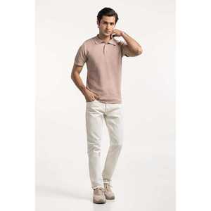 Suéter de Punto Texturizado Transpirable de Color Liso para Hombre, Jersey Casual Cómodo de Secado Rápido - Product Image 6