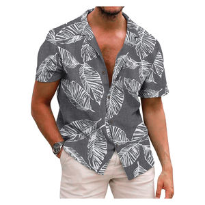 Camisetas ajustadas para hombre, camisetas tejidas para hombre, camisas ligeras informales, camiseta para hombre estampada 100 por ciento de poliéster - Product Image 1