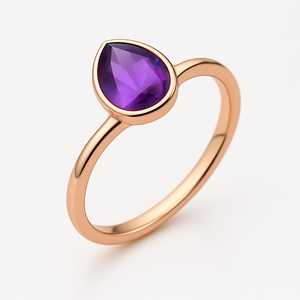 Handmade 14K Yellow Gold 5ct <b>Lapis</b> <b>Lazuli</b> <b>Ring</b> Rhodium Plated Bezel Setting High Quality Geometric Trendy Engagement <b>Ring</b> - Product Image 2