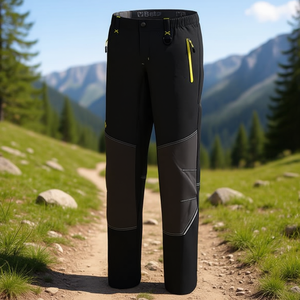 Stretch Fabric Work Trekking <b>Light</b> Boys Pants & <b>Trousers</b> - Product Image 3
