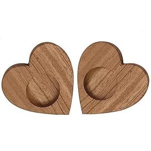 Bougeoirs en bois fabriqués à la main pour la décoration intérieure élégante, les tables à manger et les mariages de qualité supérieure - Product Image 1