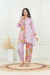 ชุดผ้าไหมยืดได้สำหรับผู้หญิงชุดผ้าไหมแบบสองข้างสำหรับงานเย็บปักถักร้อยแบบอินเดียความต้องการสูงใหม่ล่าสุด2024 - Product Image 3