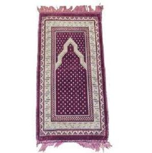 Alfombra de oración personalizada OEM al por mayor, alfombrillas de oración musulmanas portátiles islámicas para adultos árabes de terciopelo Sejadah, alfombras - Product Image 3