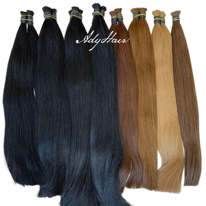 Vente en gros de luxe en vrac vierge brute extensions de cheveux vietnamiens de haute qualité cheveux humains couleur naturelle lâche vague profonde Afro Curl - Product Image 2