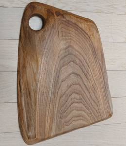 Proveedor Profesional Nuevo diseño Encimera Grado alimenticio Pequeño Grande Grueso Carne delgada Fruta Mango Tabla de cortar de madera con logotipo - Product Image 4