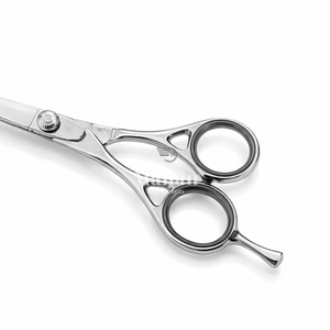 Ciseaux de coiffure professionnels de 6,5 pouces en acier inoxydable, ciseaux de barbier à manche creux, outil de coiffure de salon OEM - Product Image 4