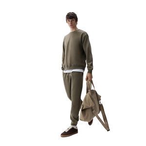 Sweat-shirts à capuche unisexes en coton 100% 380g lourd, lavés, unis, coupe régulière, mode streetwear, hiver, homme - Product Image 2