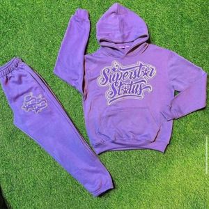 Último precio Oversize Men Training Sweat Suit Nueva llegada Ecológico Hombres Impreso Chándal apilado - Product Image 2