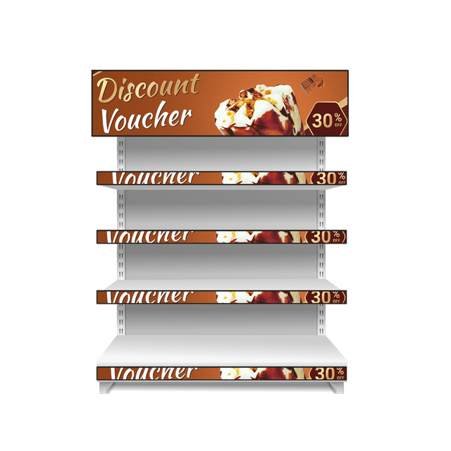 OEM/ODM Shelf Edge LCD Display WiFi Support IPS Panel Stretched Bar Digital Signage Media Strip Screen Long Narrow