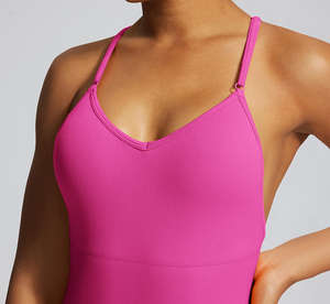 Body Deportivo de Alta Calidad para Mujer, Mono sin Costuras, Ropa Ajustada Sexy, Mono de Yoga con Espalda Descubierta - Product Image 4