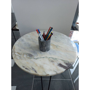 Modern Marble Pen Stand with Elegant Look Ideal for Office Storage <b>Desk</b> Accessories and Stationery Holders - Product Image 6