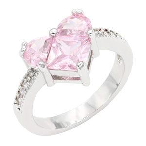 Bague de fiançailles plaquée or 18 carats taille 10 avec zircon bleu aqua et incrustation de diamants à motif numéroté, bijoux romantiques pour femmes - Product Image 3