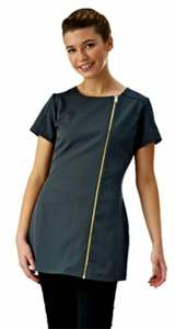 Meilleure qualité femmes respirant Salon de beauté Spa tunique fantaisie salon de beauté uniforme haut en option poche gommages Type sweats - Product Image 3