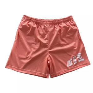 Short de sport pour homme pour la course à pied, l'entraînement et le basket-ball Short écologique en coton 100% à motifs floraux OEM - Product Image 3