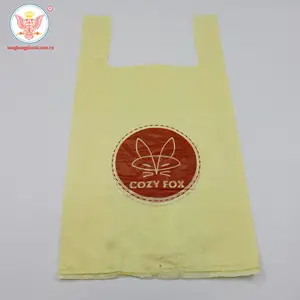 (NO ANTI-DUMPING TAX) VietNam supplier HDPE plastic carry bag design heavy duty shopping packaging bags | T shirt Bags