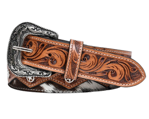 Acheter une ceinture en cuir de cow-boy western vintage de qualité supérieure avec une ceinture en cuir de cow-boy western faite à la main personnalisée - Product Image 3