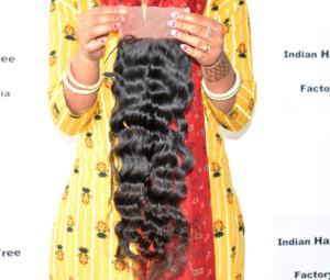 Commandez en ligne des extensions de cheveux humains vierges non traités, alignés, naturels, ondulés, fermeture 5*5, noir, femmes péruviennes, Genius Weft, en vente - Product Image 3