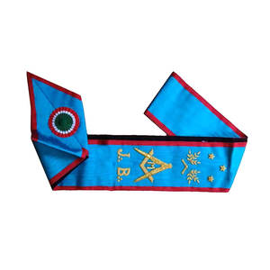 Écharpes très tendance, best-sellers, style unique, écharpes de régalia maçonnique - Product Image 5