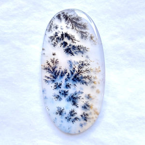 Ágata Musgosa Dendrítica, Gema Suelta de Primera Calidad, 100% Natural, Formas Mixtas, Cabujón para Joyería, Accesorios, 30-60mm - Product Image 1