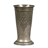 Vase trompette en argent sterling de style George V antique, vase à fleurs décoratif classique, vase trompette pour la décoration de la maison, cadeau, meilleur prix